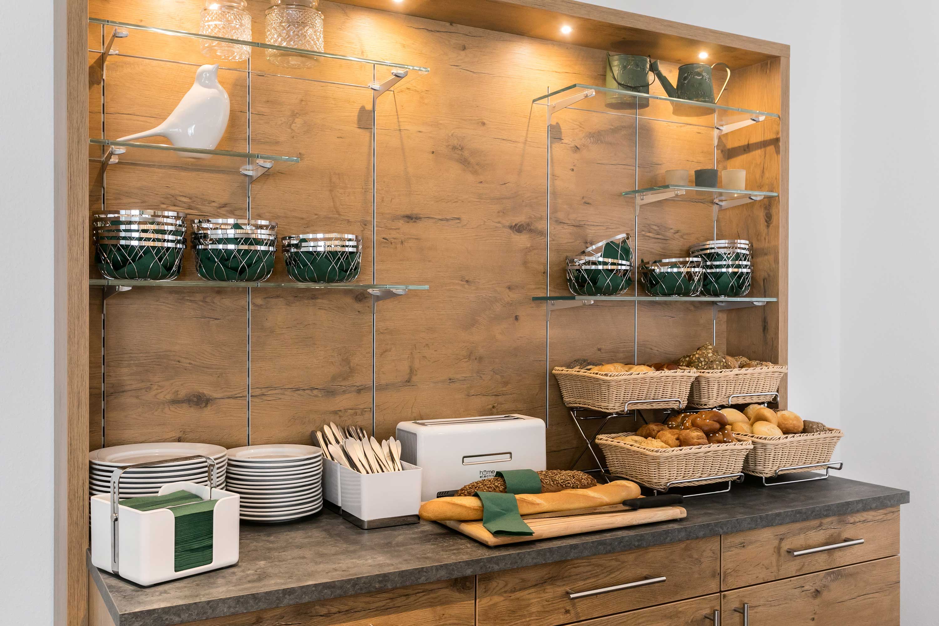 Frühstücksbuffet, Hotel Kern garni, Walddorfhäslach
